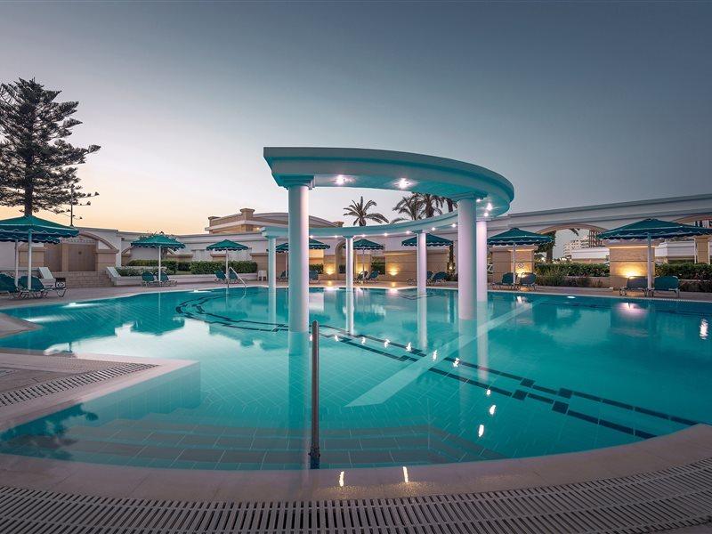 Mitsis Grand Hotel Rhodes City Exterior foto The swimming pool at the resort