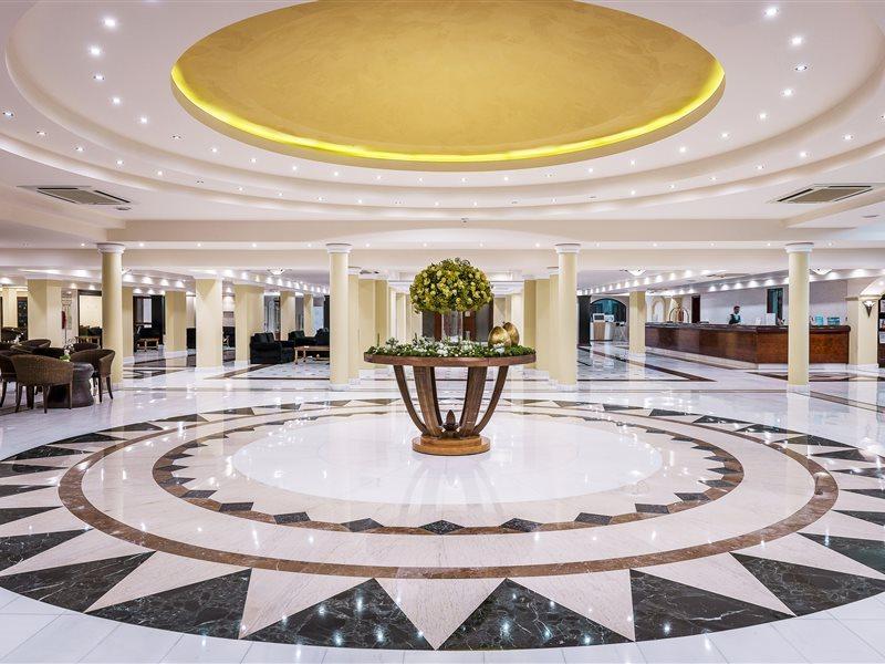 Mitsis Grand Hotel Rhodes City Exterior foto Lobby