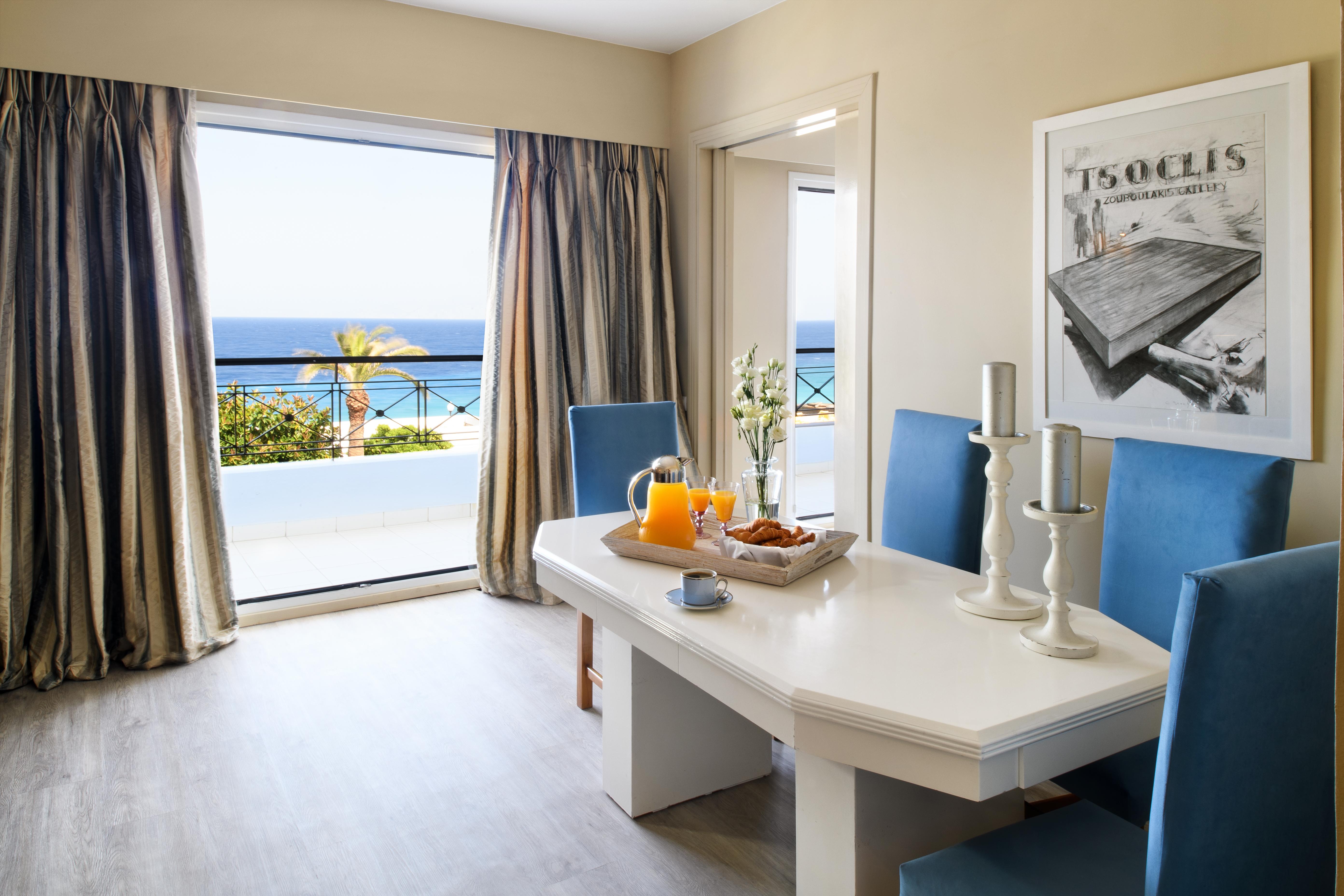 Mitsis Grand Hotel Rhodes City Exterior foto Dining room