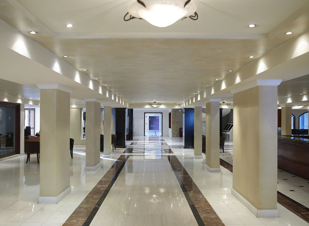 Mitsis Grand Hotel Rhodes City Exterior foto The lobby of the hotel