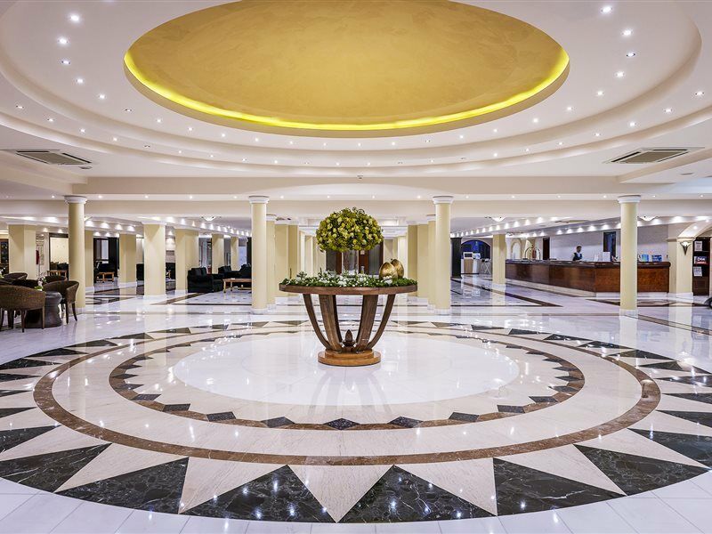 Mitsis Grand Hotel Rhodes City Exterior foto Lobby
